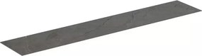 Blat ceramic pentru lavoar Ideal Standard Atelier Conca finisaj gri deschis 200 cm