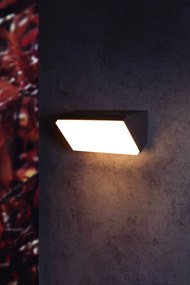 Aplica LED iluminat exterior modern IP65 SOLDEN alba