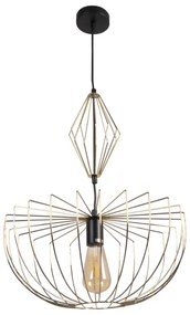 Lustră pe cablu JASMINA 1xE27/20W/230V d. 40 cm auriu