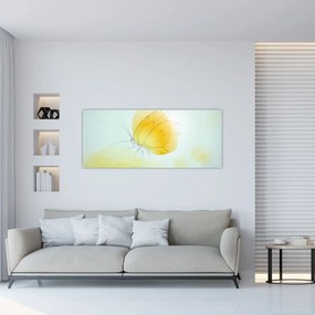 Tablou - Fluturele galben (120x50 cm)