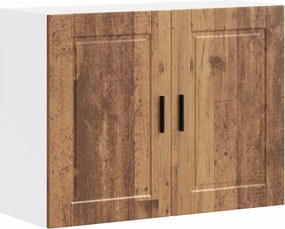 vidaXL Dulap de bucatarie "Porto" din lemn vechi, lemn prelucrat