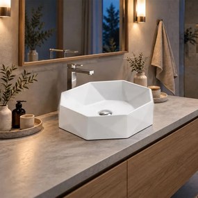 Lavoar pe blat Rune Vibe 51x41 cm finisaj alb lucios