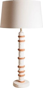 Lampa de masa, cu abajur din hartie mache, Mercadal