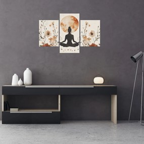 Tablou - Yoga Portocalie (90x60 cm)