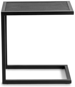 Măsuță auxiliară cu blat din lemn de stejar 50x30 cm Daniël – Spinder Design