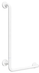 Bară de sprijin 63x89 cm, albă