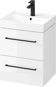 Dulap suspendat pentru lavoar Alb Cersanit Larga 50 cm