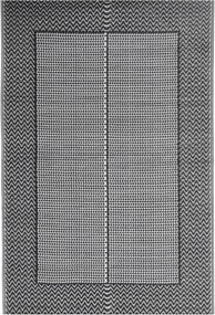 vidaXL Covor de exterior, ARAKIL negru, 140x200 cm, PP