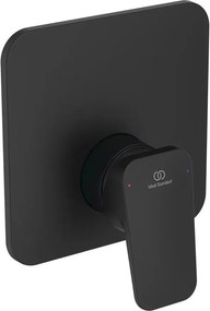 Baterie dus incastrata Ideal Standard Ceraplan negru mat fara corp ingropat