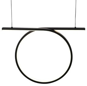 Lustră LED suspendată pe cablu ODETTA LED/30W/230V 4000K negru