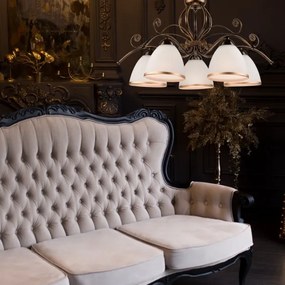 Lustră pe lanț RETRO II 5xE27/60W/230V