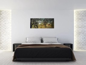 Tablou cu răsărit de soare (120x50 cm)