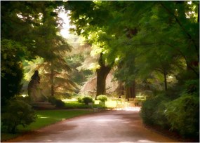 Tablou cu parc (70x50 cm)