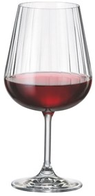 Set 4 pahare vin rosu 620ml, Anna