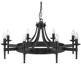 Candelabru stil rustic Cartwheel II 8L