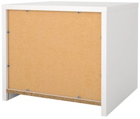 Noptieră albă Next – Tvilum