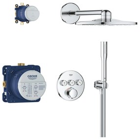 Grohe Precision Smartcontrol set de dus ascuns cu termostat da crom 34874000