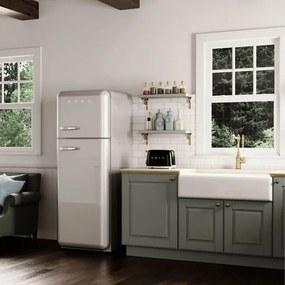 Prajitor de paine SMEG 50's Style TSF01BLEU, 950 W, 2 felii, 6 trepte, Tava pentru firimituri, Cablu integrat, Otel inoxidabil, Negru