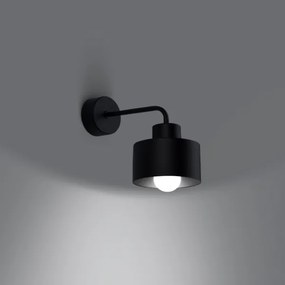 Lampă de perete SAVAR 1xE27/60W/230V neagră Sollux SL.1129