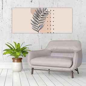 Tablou - Foaie ilustrată N⁰2 (120x50 cm)