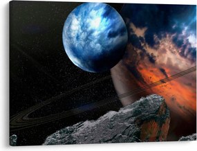 Tablou planetei în cosmos (70x50 cm)