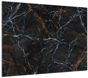 Tablou - Marmură neagră (70x50 cm)