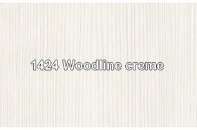 Comodă combinată 3D1S, woodline crem, TIFFY 08