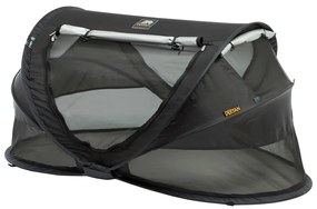 437030 DERYAN Pătuț călătorie pop-up Toddler Luxe, cu plasă de insecte, negru