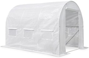 Cort cu folie multisezon 2x4.5m alb Garden Point