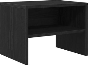 vidaXL Dulap de noapte Stejar negru 40 x 40 x 30 cm Lemn compozit