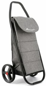 Geantă de cumpărături pe roți Rolser Com Polar 8Black Tube, gri