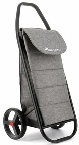 Geantă de cumpărături pe roți Rolser Com Polar 8Black Tube, gri