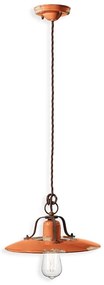Pendul design retro realizat manual din ceramica COUNTRY, 30cm
