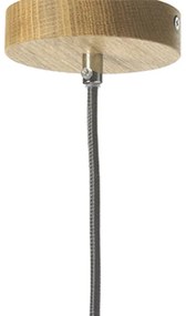 Lustră pe cablu ONLI OHANA 1xE27/22W/230V stejar