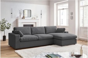 Colțar gri închis Belair – Bobochic Paris