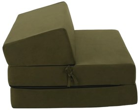 Scaun pliant/saltea VEDIS, verde