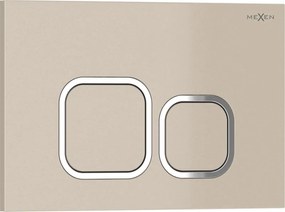 Mexen Tex 03 buton de spălare, bej - 6103-07