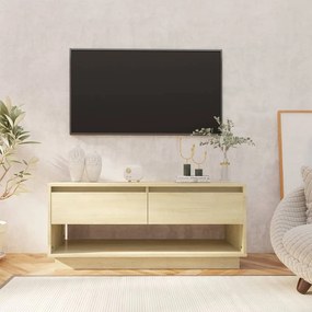 809488 vidaXL Comodă TV, stejar Sonoma, 102x41x44 cm, PAL