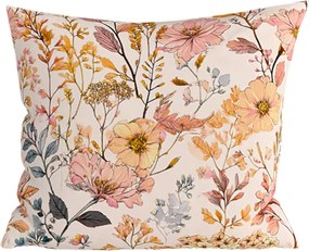 Husa din bumbac pentru perna BLUMIRA POLY 45x45 cm, colorata