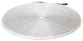 Bandă LED RGB solară dimabilă LED/20W/3,2V 20 m IP65 + telecomandă