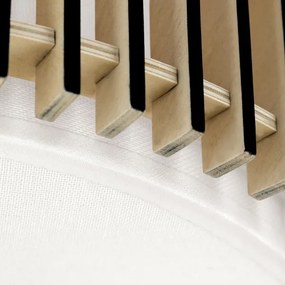 Orion - Plafonieră TARTA, 3 x E27, 40 W, 230 V, Ø 40 cm, bej