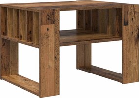 vidaXL Masă de cafea Lemn vechi 66 x 49,5 x 45 cm Lemn compozit