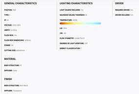 Spot LED de exterior IP65 iluminat ambiental DART SQ Black
