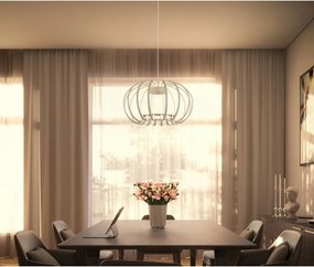 Lustra LED suspendata moderna RIBBON nisip
