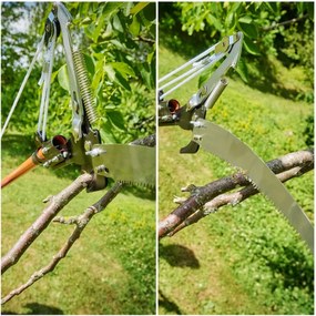 Fierăstrău telescopic cu foarfecă MOREL, 2,6m, portocaliu Gardebruk