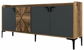 Dulap Venedik Walnut and Anthracite