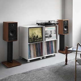 Etajeră pe roți albă din metal 40x73x38 cm Tower – YAMAZAKI