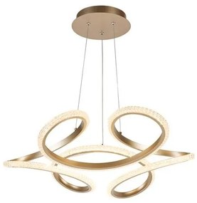 Lustra LED decorativa Doodle Champagne