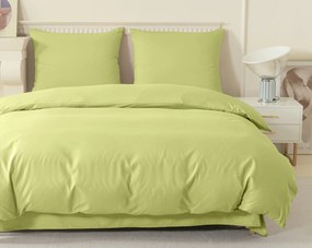 Lenjerie de pat din microfibra LANTA fistic Dimensiune lenjerie de pat: 2 buc 70 x 90 cm | 200 x 220 cm