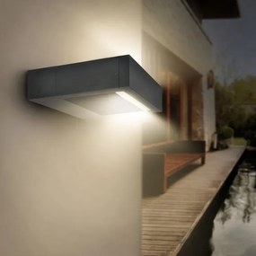 Aplică LED de exterior Brilagi RAGUSA LED/7W/230V 3000/4000/6000K antracit IP54